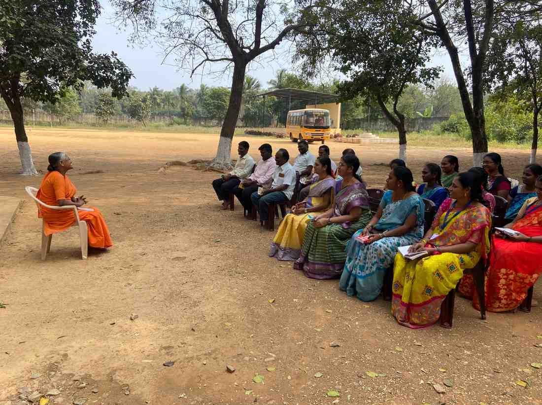 Spiritual Ceremony at Ashram Hall
