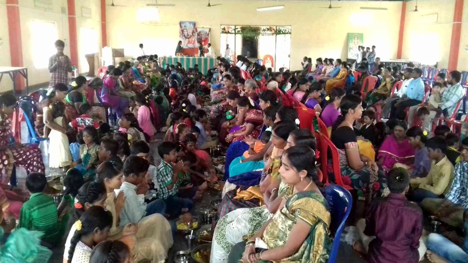 Mata Pitru Puja ceremony