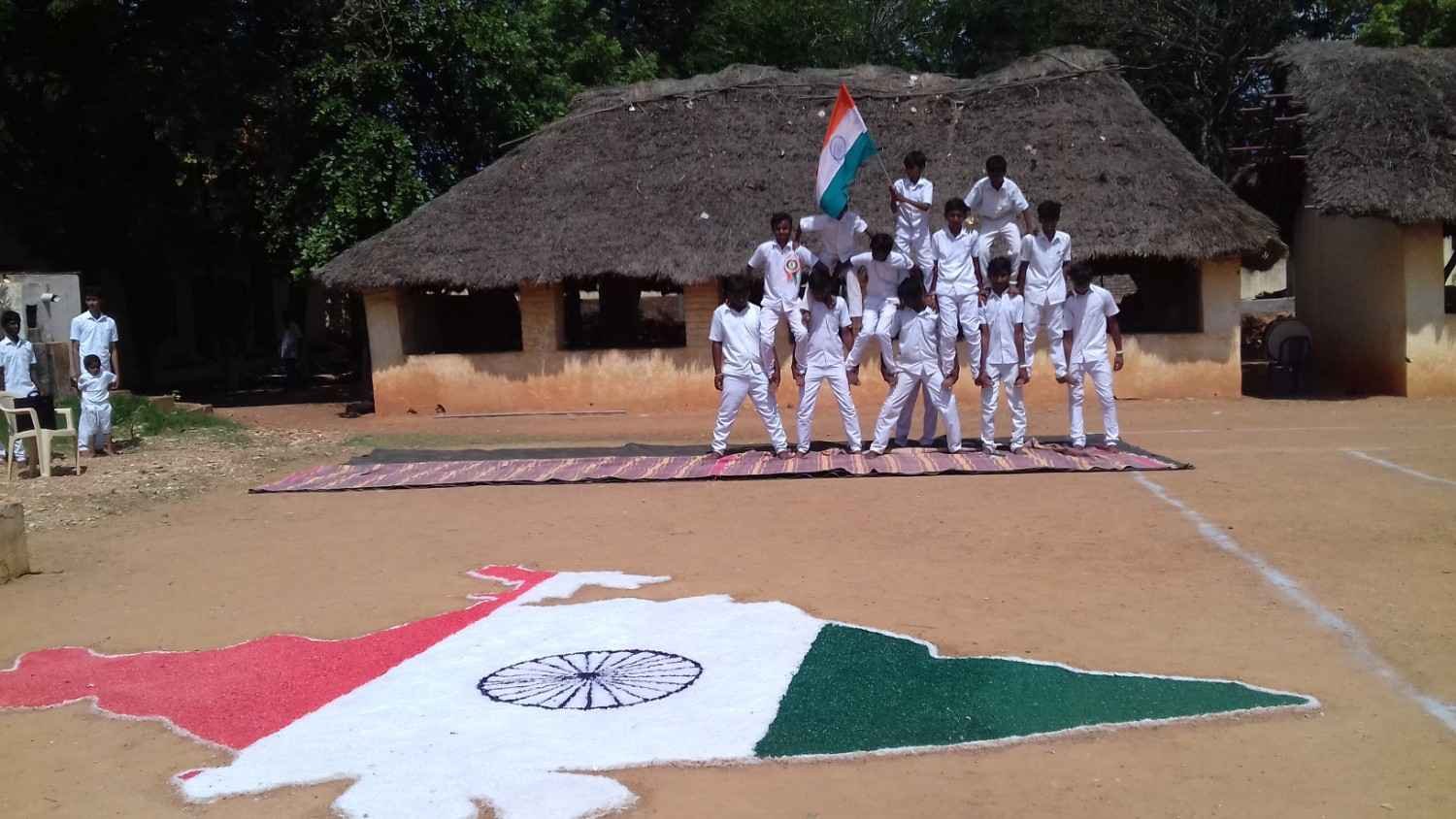Independence Day Rangoli Celebration